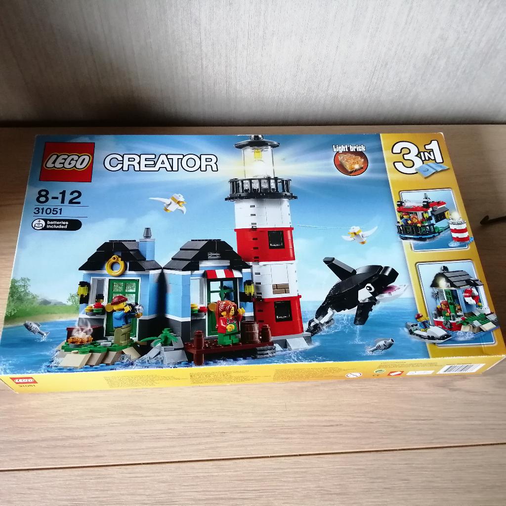 Lego Creator 3 in 1 Vuurtoren 31051 (ongeopend ), Ophalen, Lego, Nieuw, Creator
