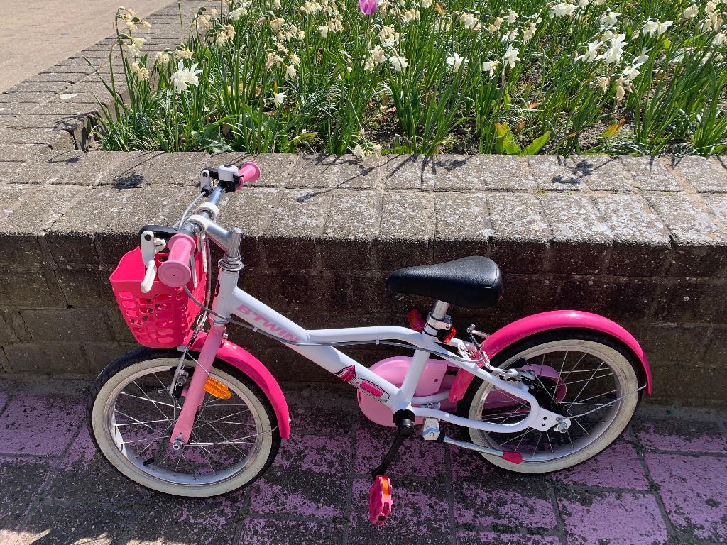 Btwin kinderfiets meisjesfiets, Ophalen, Zo goed als nieuw