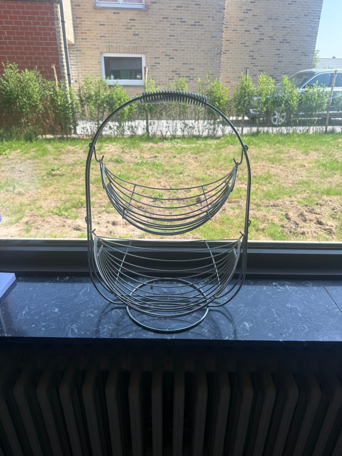 Fruitmand, Ophalen, Zo goed als nieuw