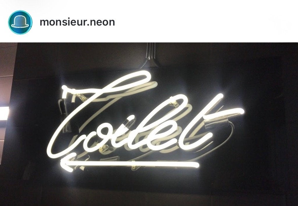 Neon, reclame, lichtreclame, Verzamelen, Merken en Reclamevoorwerpen, Ophalen, Gebruikt