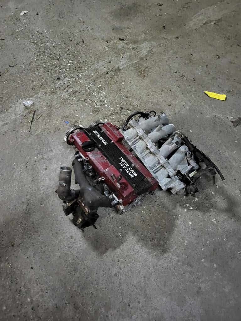 Nissan 200sx s13 motordelen + turbo + inlaat, Auto-onderdelen, Ophalen, Nissan