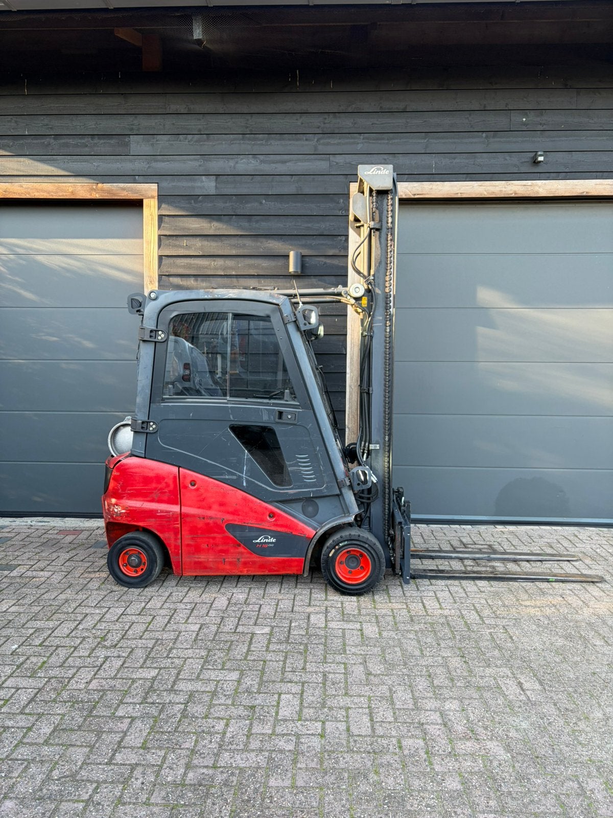 Linde H18 | 2016 | LPG | Sideshift | 4e ventiel, Ophalen of Verzenden, Transport