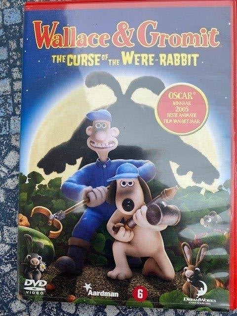 DVD Wallace & Gromit The Curse of the Were-Rabbit, Europees, Animatie, Nederlands, Ophalen of Verzenden