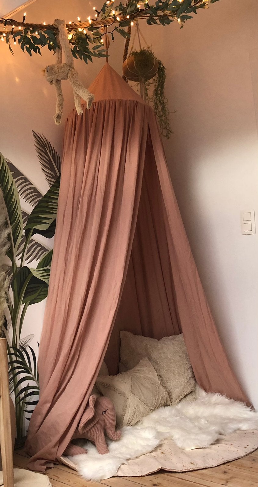 klamboe oud roze in perfecte staat, Kinderen en Baby's, Ophalen, Klamboe