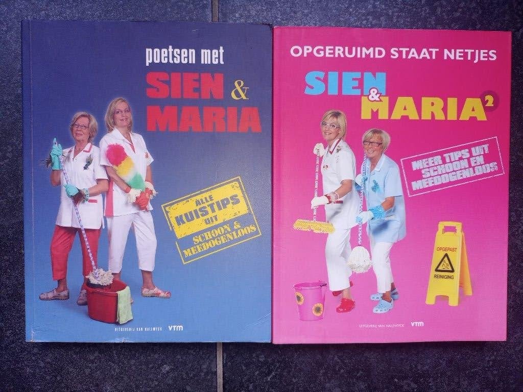 POETSEN MET SIEN & MARIA & OPGERUIMD STAAT NETJES, Boeken, Ophalen of Verzenden, Zo goed als nieuw, Sien & Maria