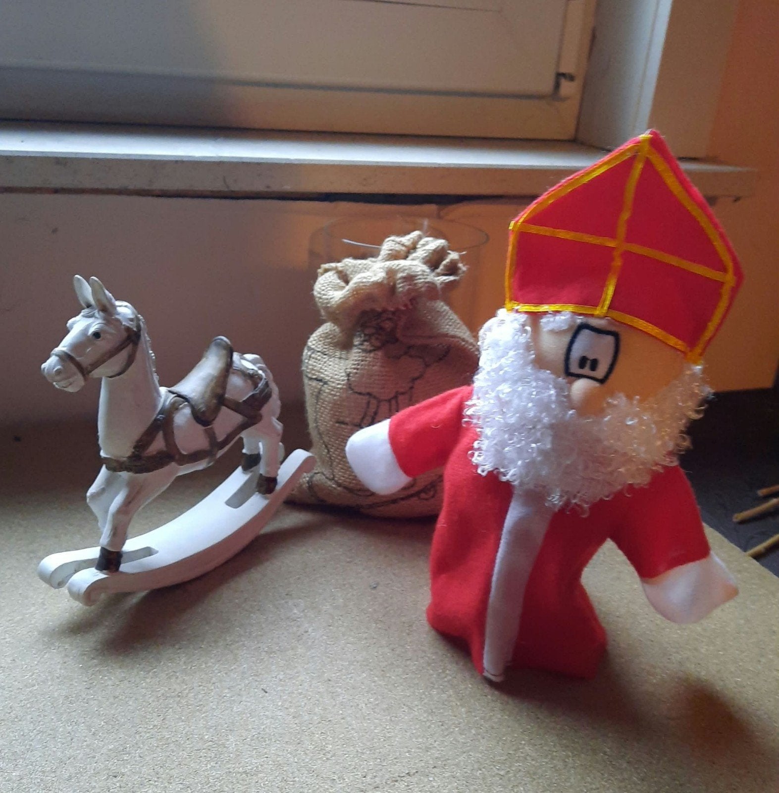 Sinterklaas setje, Ophalen
