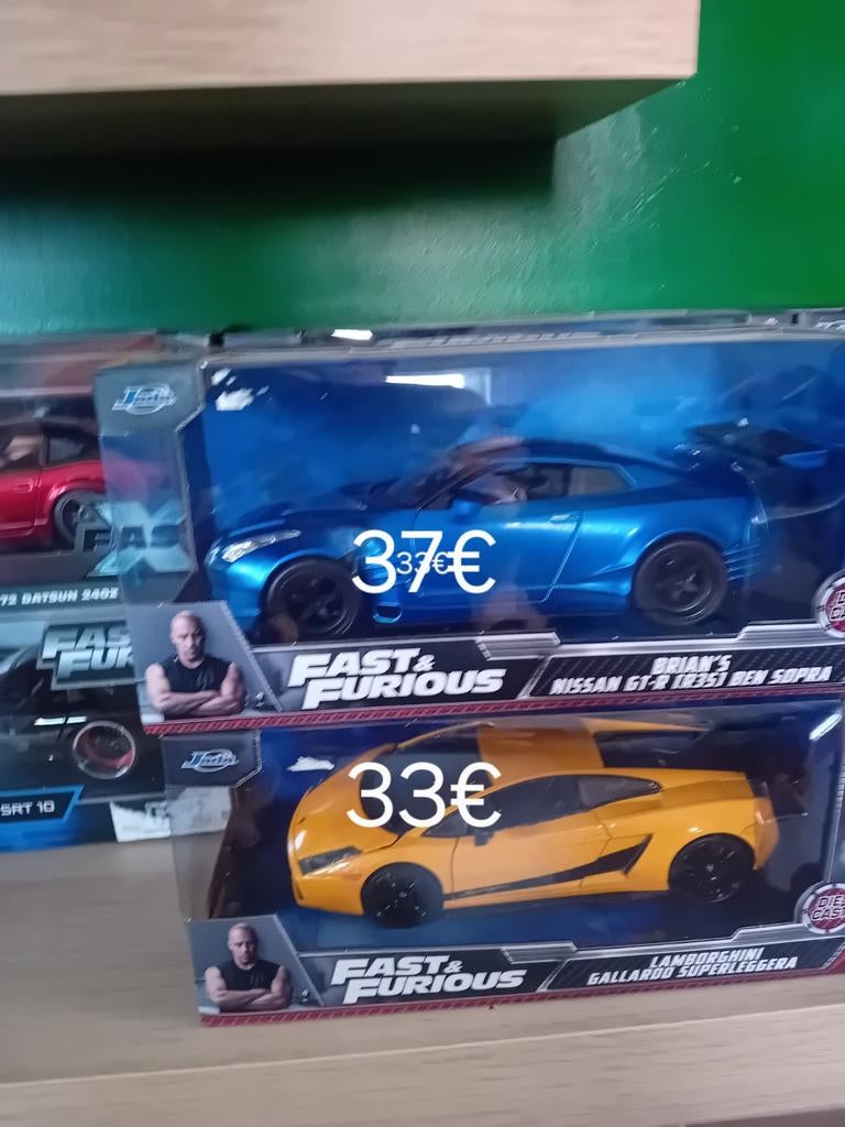 Fast and furious modelauto 1.24, Enlèvement