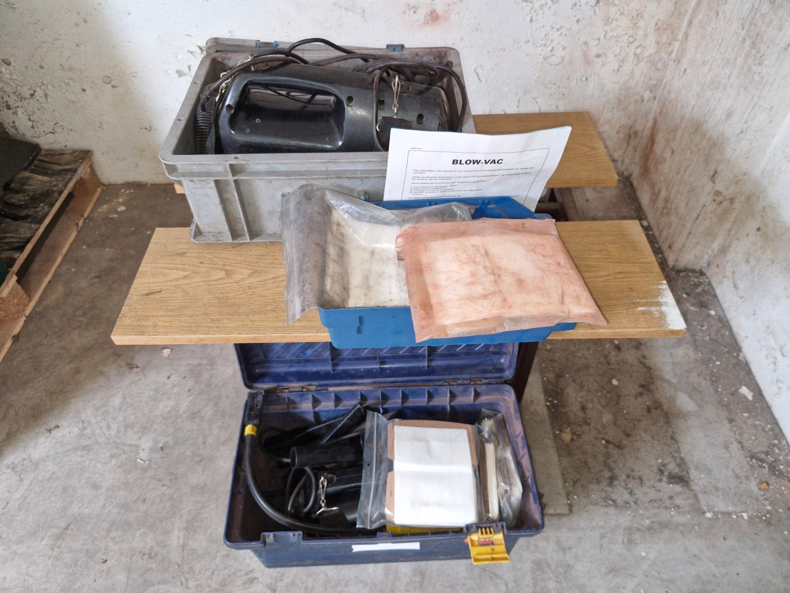 Set van 2 x bllow vac stofzuiger, Ophalen