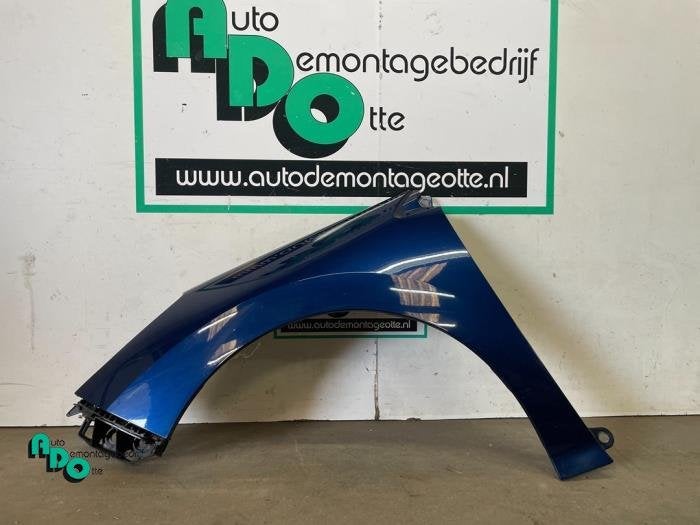 Aile avant gauche d'un Peugeot 308 (308 08-) (KPLD), -, 3 mois de garantie, Utilisé, -