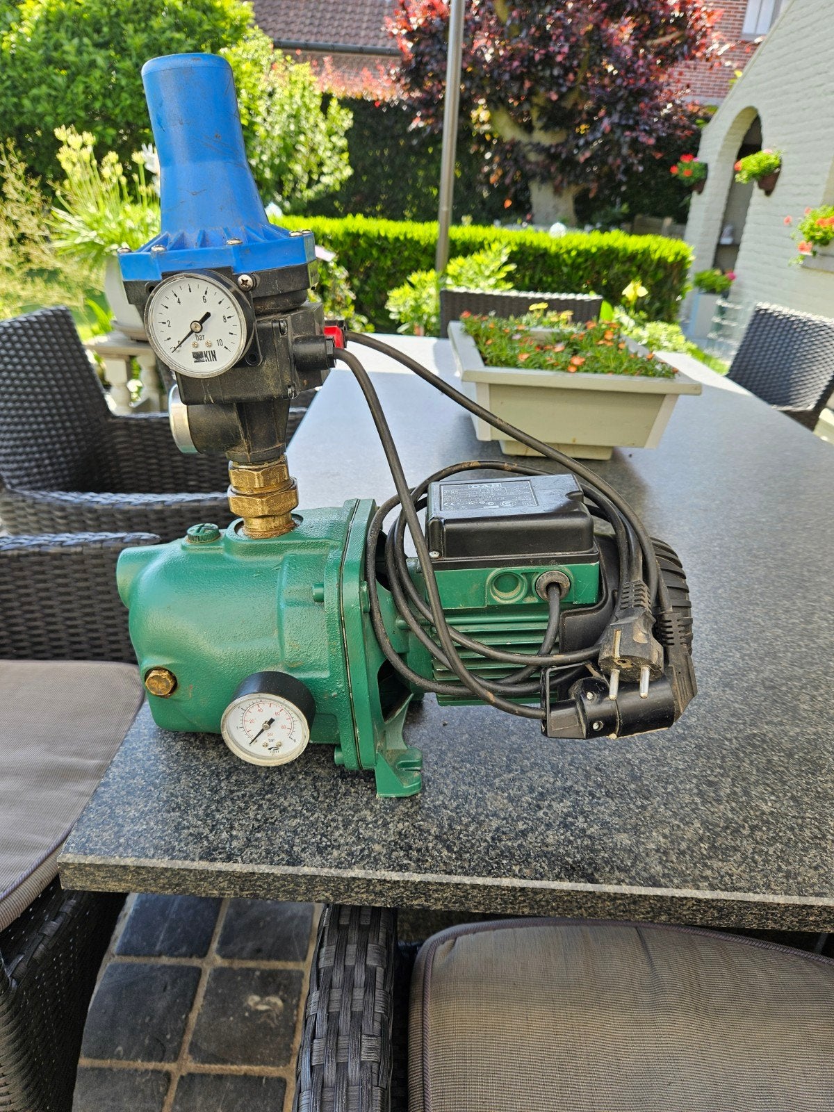 Beregeningspomp, Enlèvement, Pompe d'irrigation