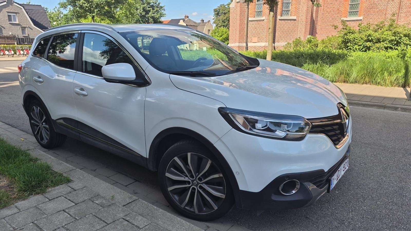 Renault kadjar, Auto's, Wit, Leder, 5 deurs, Particulier