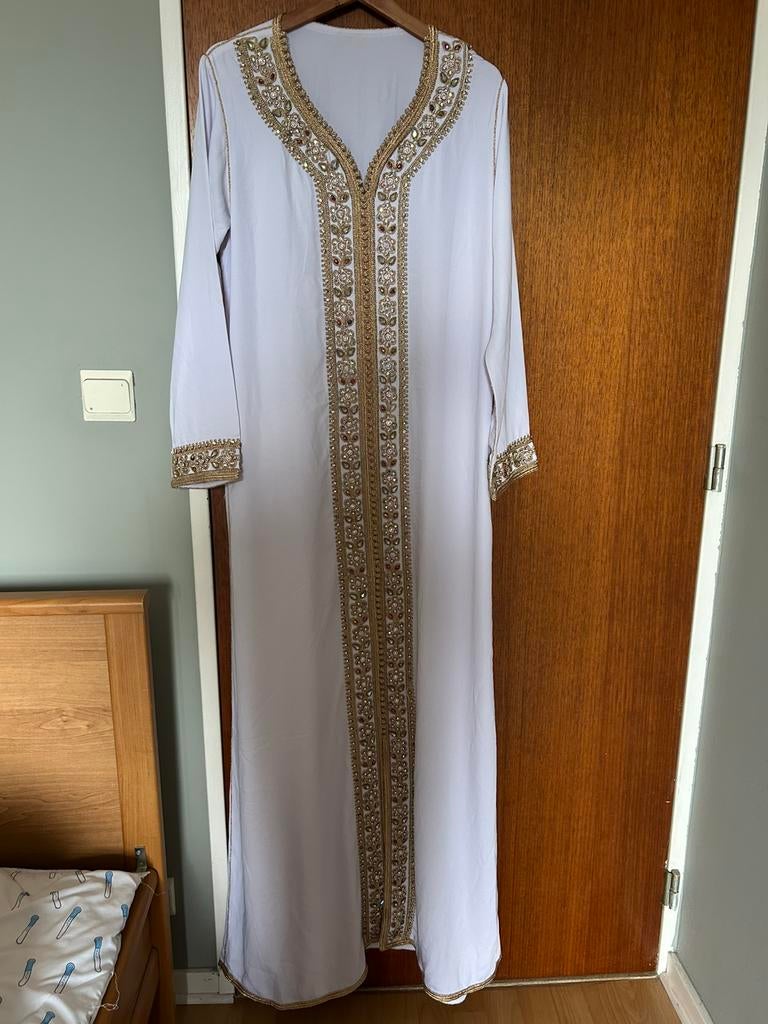 Prachtige Marokkaanse Kaftan te koop – Elegant & Uniek!, Kleding | Dames, Gelegenheidskleding, Zo goed als nieuw, Maat 38/40 (M)
