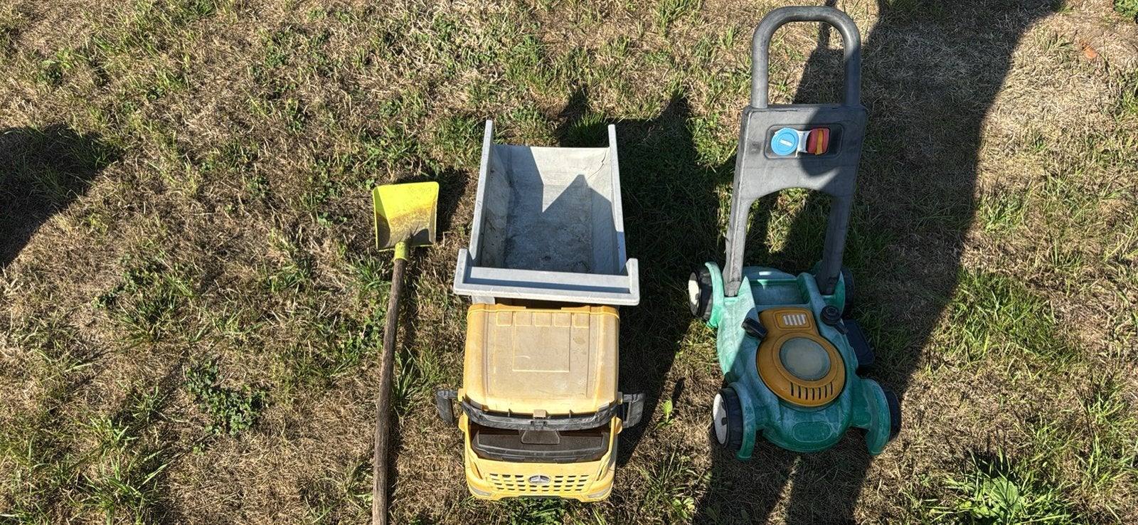Gratis buitenspeelgoed, Ophalen, Gebruikt