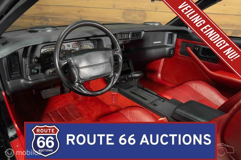 Chevrolet Camaro RS | 1991 | Route 66 Auctions, Autos, Oldtimers & Ancêtres, Achat, Entreprise, Chevrolet, Boîte manuelle