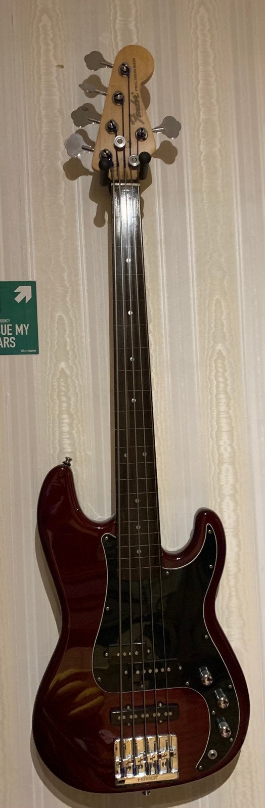 BASE guitare, fretless , Précision modèle, Musique & Instruments, Enlèvement, Neuf, Électrique, 5 cordes