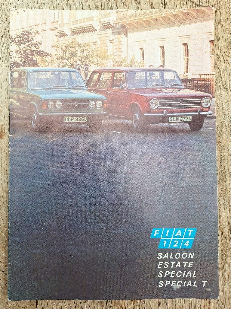 Fiat 124 berline spécial T break 1971 1972, Enlèvement ou Envoi, Utilisé, Autres marques