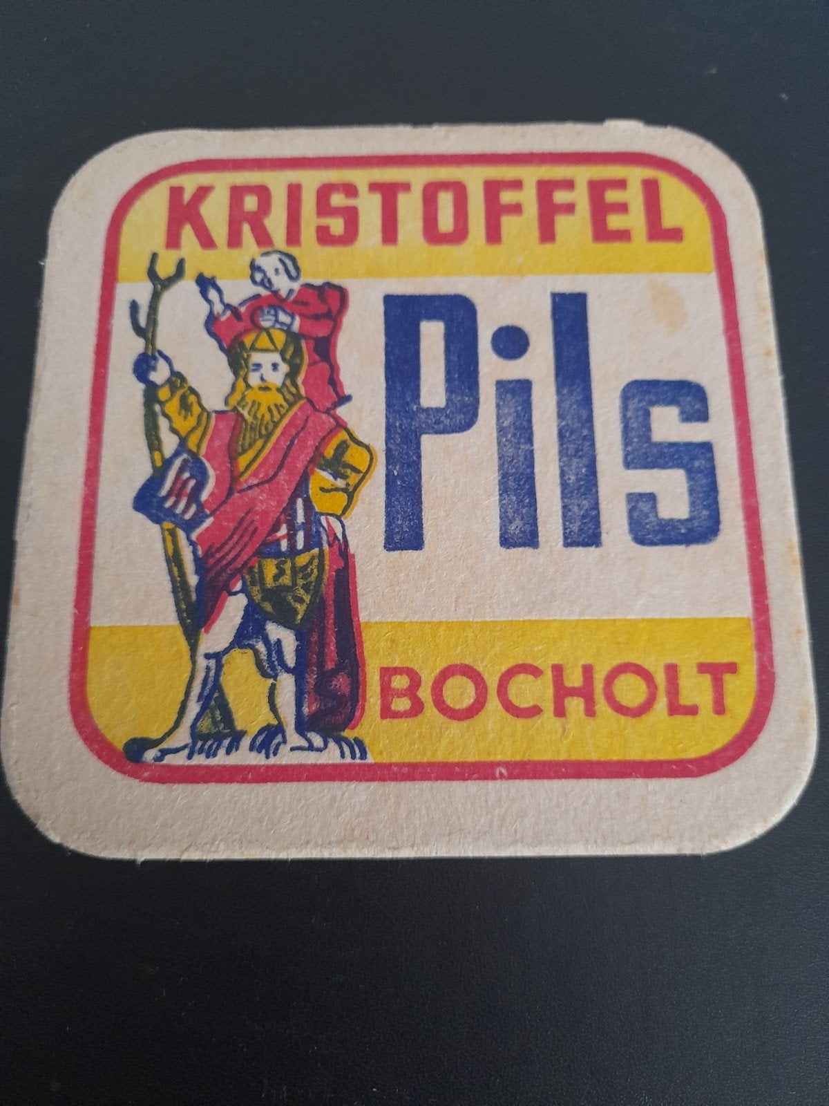 bierviltje kristoffel pils bocholt, Ophalen of Verzenden