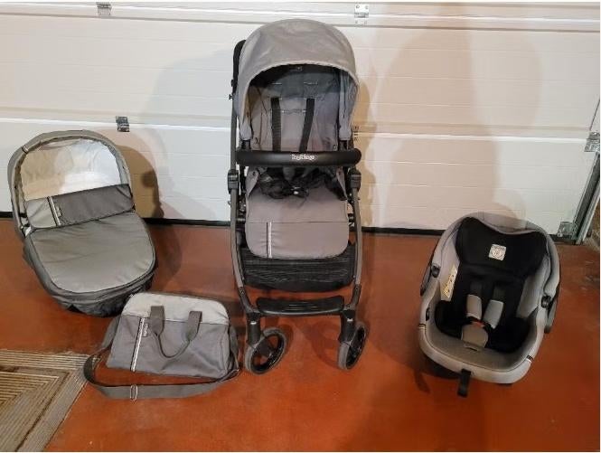 Peg Perego Book 51 Elite kinderwagen Trio-pakket, Ophalen, Kinderwagen