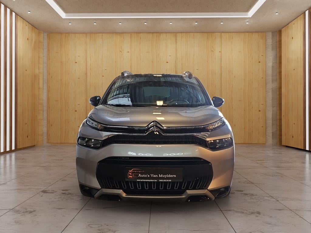 C3 Aircross 2024 essence version MAX 21000km, Autos, Citroën, Argent ou Gris, Achat, Entreprise, Boîte manuelle