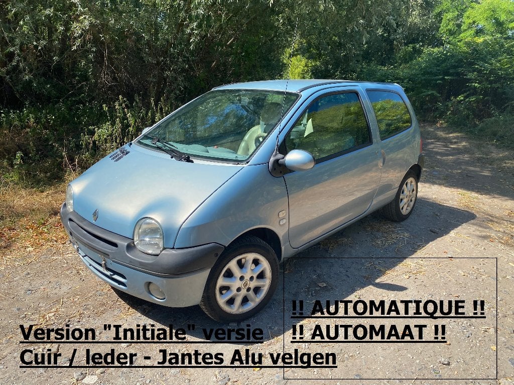 Twingo Initiale Automaat/airco, leder/Keuring vvk, Auto's, 4 zetels, Twingo, 139 g/km, Beige