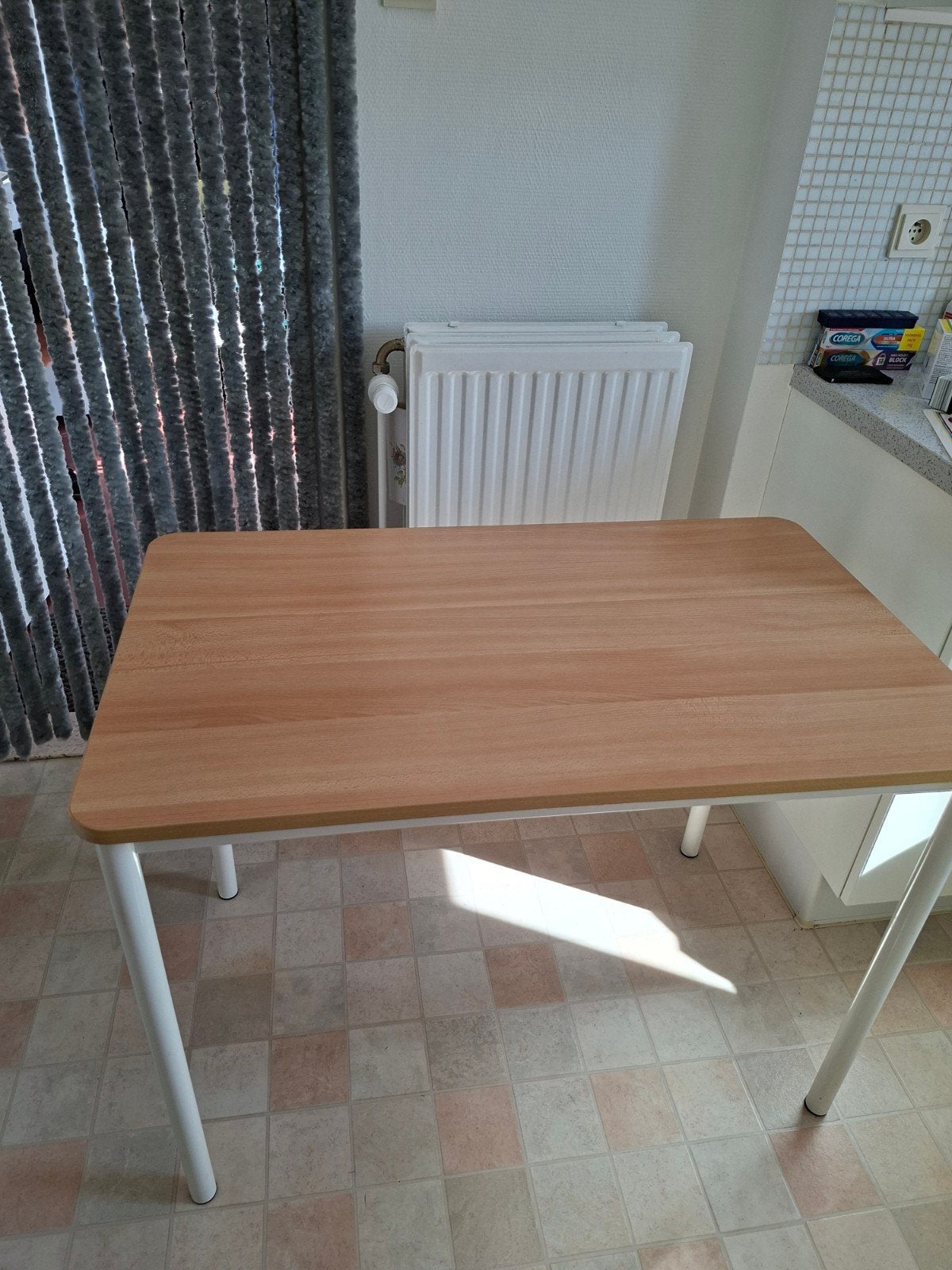 keukentafel, Huis en Inrichting, Tafels | Eettafels, Ophalen, Gebruikt, 50 tot 100 cm, 50 tot 100 cm