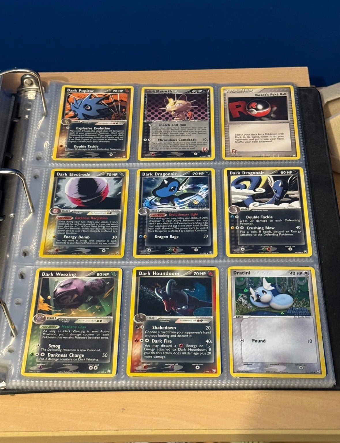 Pokemon Team Rocket Returns, Ophalen of Verzenden, Zo goed als nieuw, Meerdere kaarten, Foil