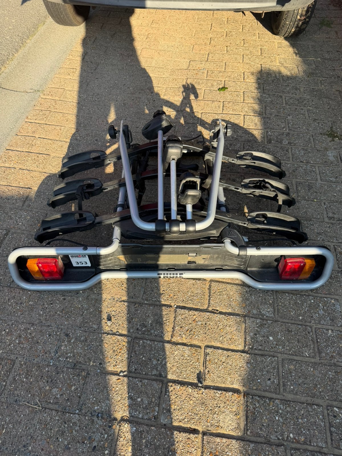Porte vélos Thule, Autos : Divers, Porte-vélos, 3 vélos ou plus, Vélo électrique, Enlèvement, Utilisé