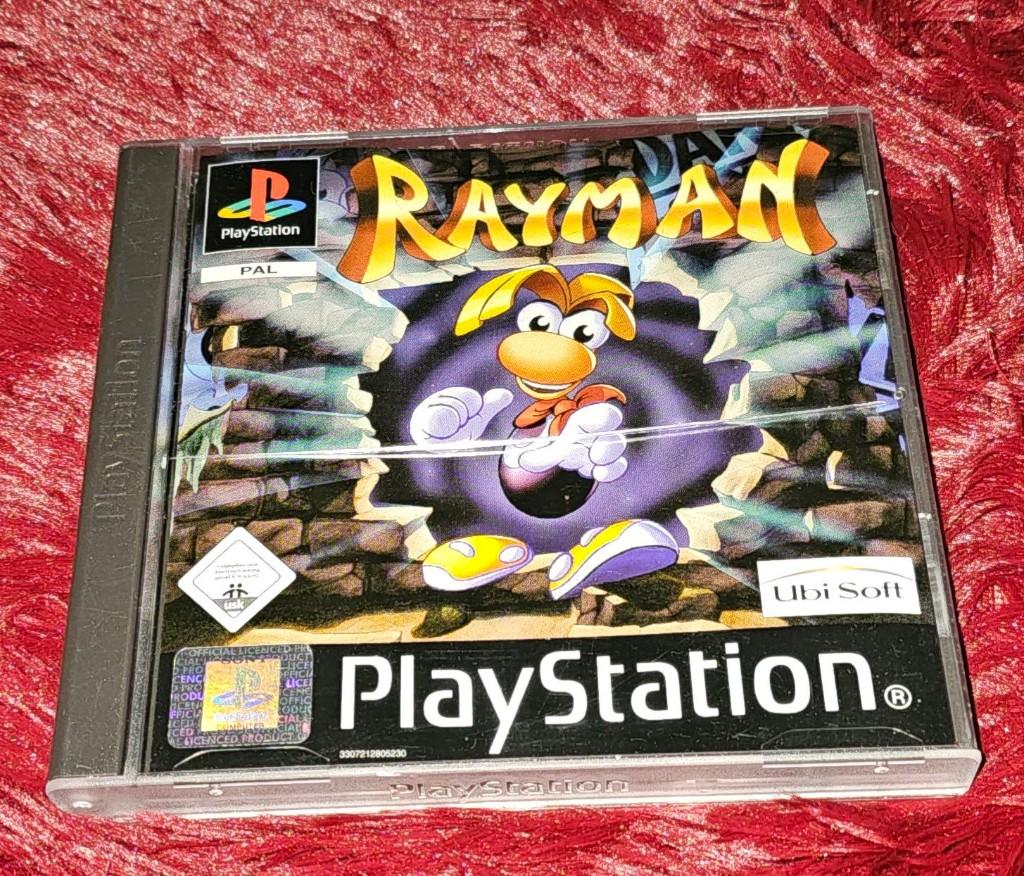 playstation 1 spel rayman zwarte agterkant, Enlèvement, Utilisé