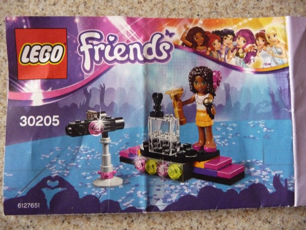 Lego Friends 30205 Popster rode loper, Lego, Compleet, Friends, Ophalen of Verzenden