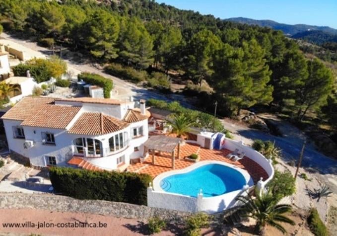 Villa+piscine priv.,2 ch/sdb Jalon,Costa Blanca,région Calpe, Propriétaire, Village, Maison de campagne ou Villa, Costa Blanca