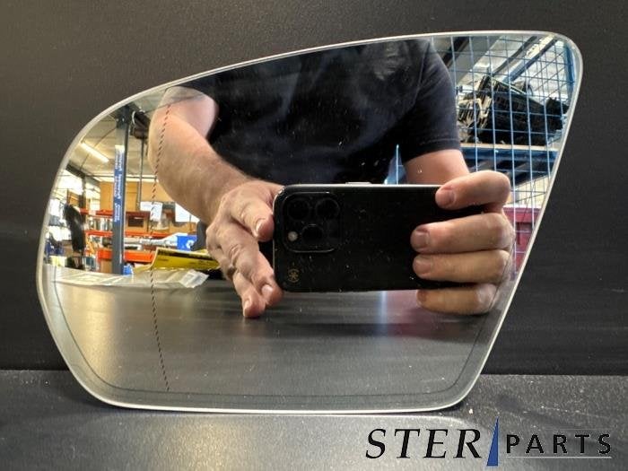 Glace rétroviseur gauche d'un Mercedes E-Klasse, 3 mois de garantie, Utilisé, -, -