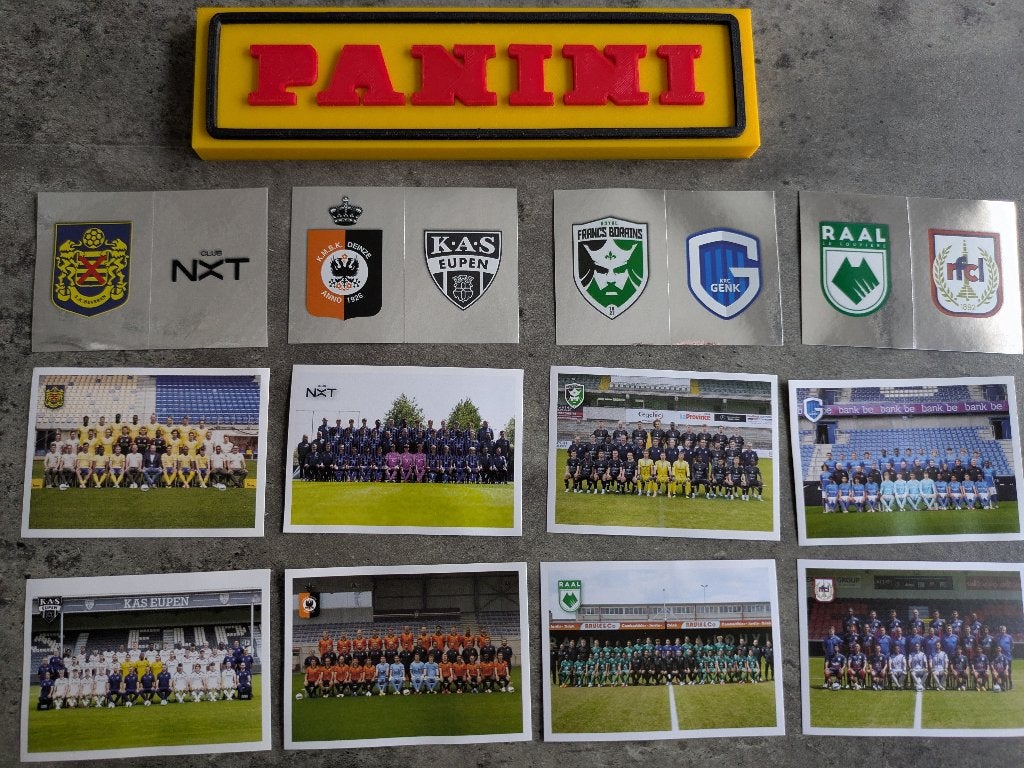 PANINI FOOTBALL 2024/25 challenger pro 12x STICKERS voetbal, Verzenden, Nieuw