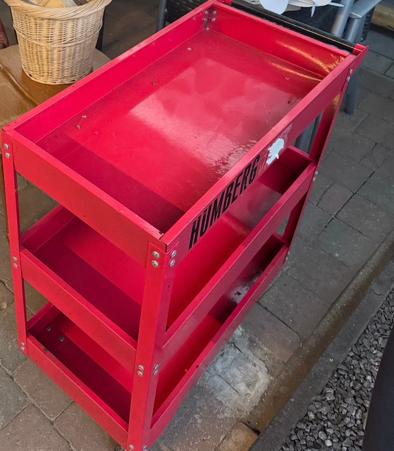 Gereedschapswagen, Ophalen, Zo goed als nieuw