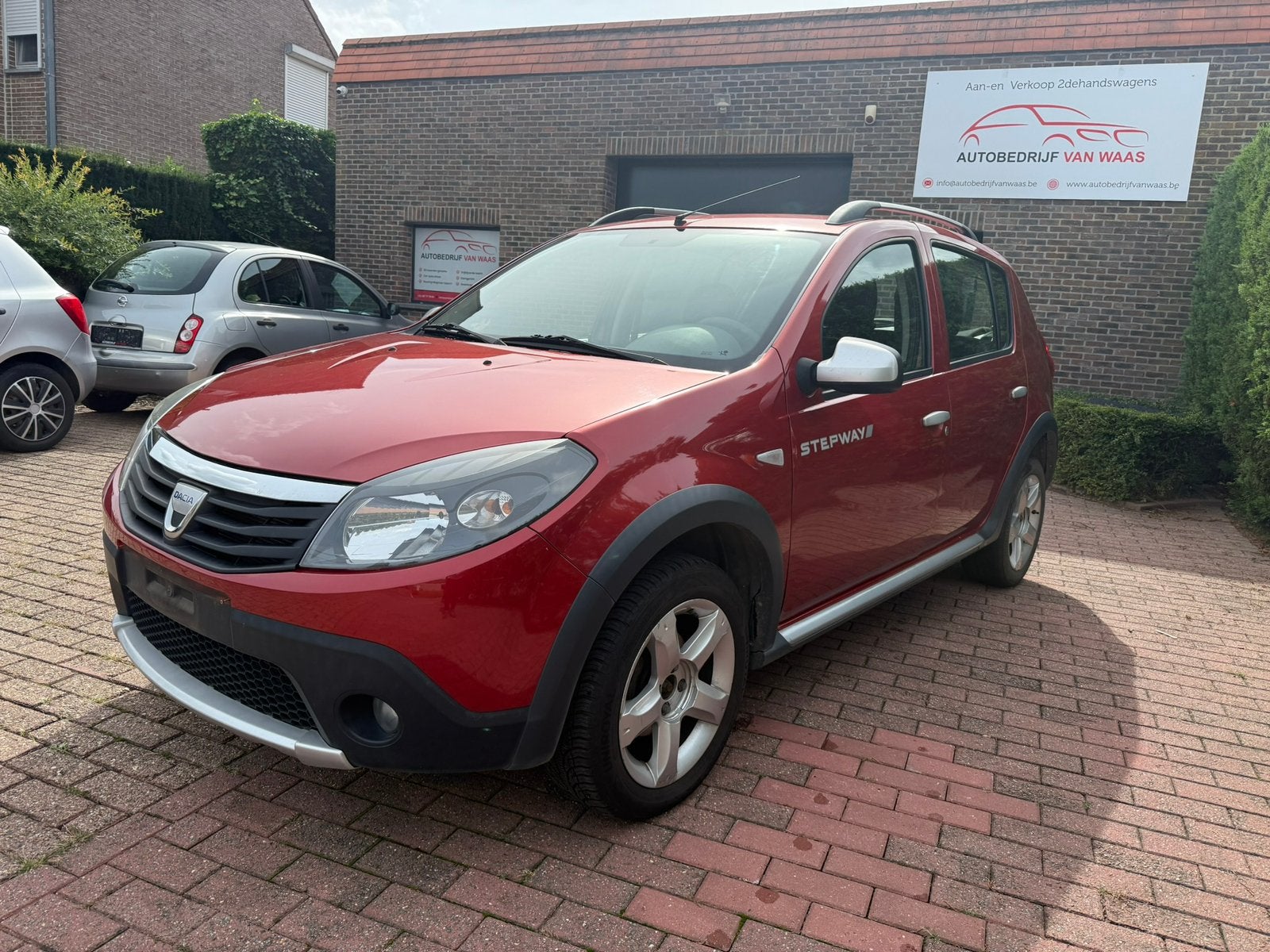 Dacia Sandero Stepway 2011 130.000km 1.6i Airco, Auto's, Euro 5, Stof, Overige kleuren, 62 kW