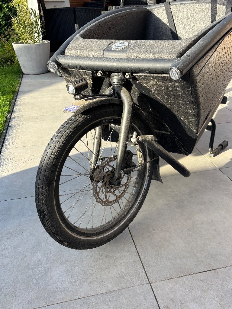 Urban Arrow bakfiets, Fietsen en Brommers, Gebruikt, 2 kinderen, Schijfrem, Ophalen