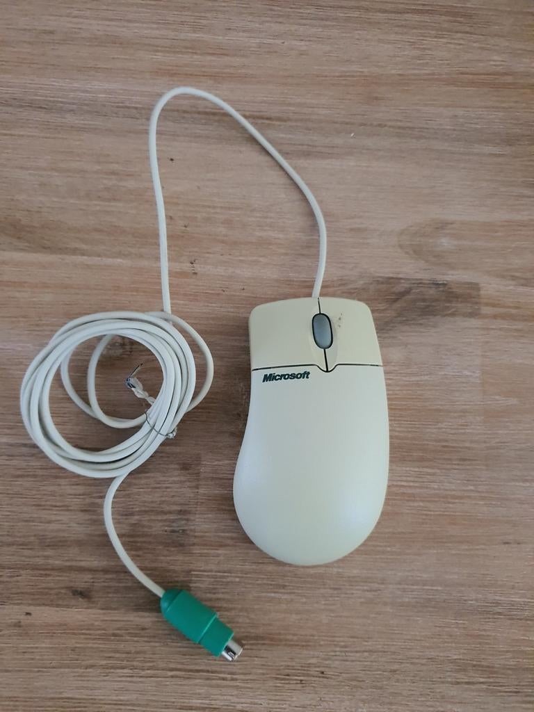 Vintage microsoft intelli mouse ps2, Ophalen