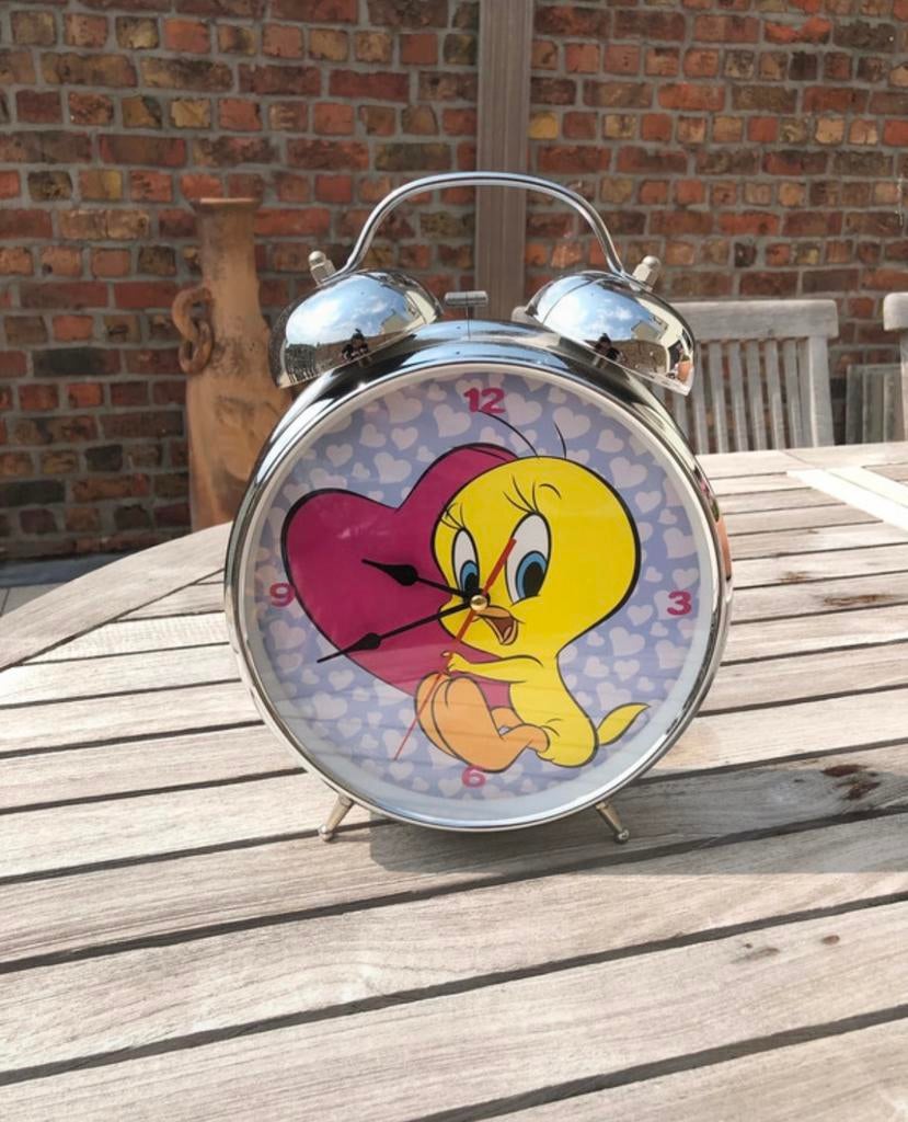 Klok Tweety (hoogte 30 cm), Ophalen, Zo goed als nieuw