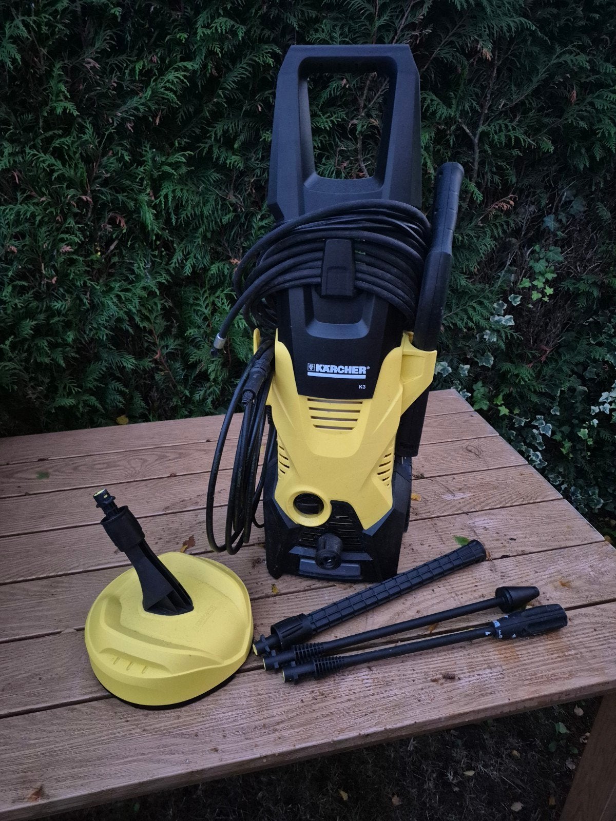 karcher K3, Jardin & Terrasse, Enlèvement