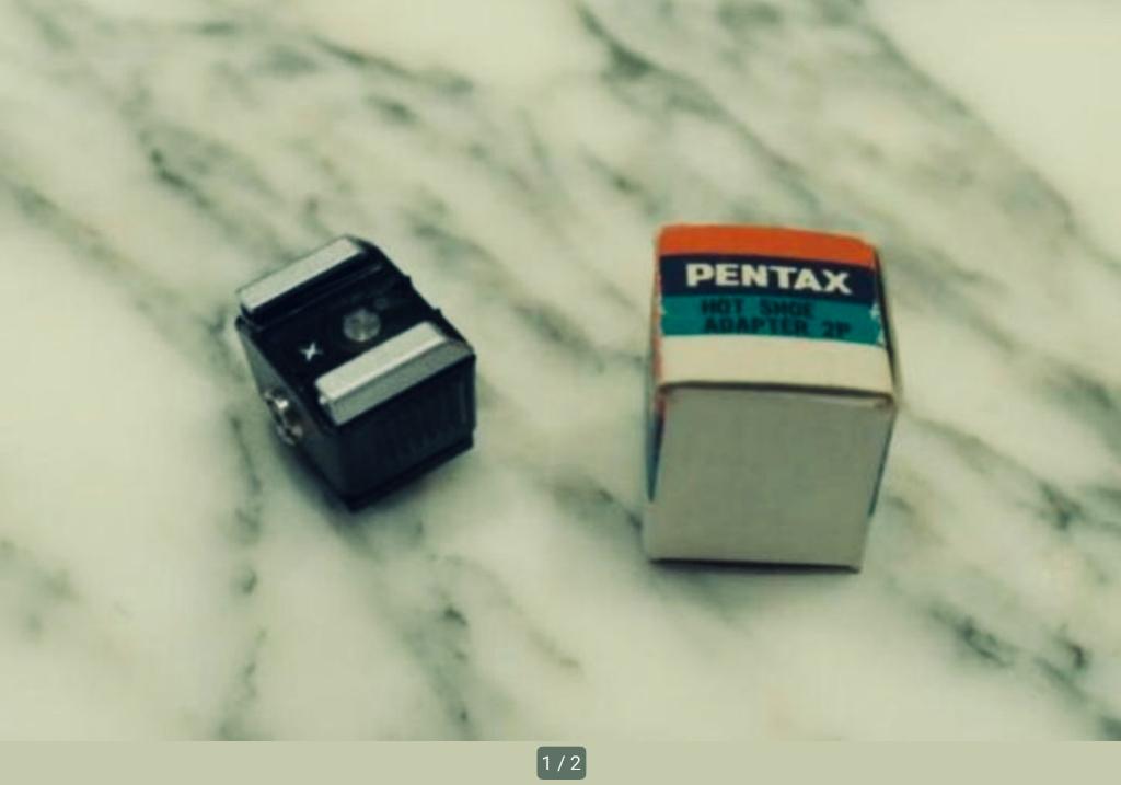 Adaptateur 2P pour Pentax, Enlèvement ou Envoi, Comme neuf, Pentax