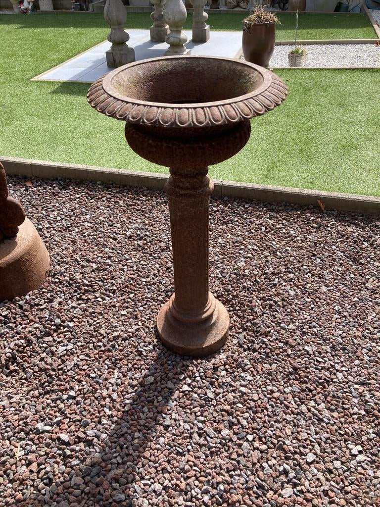 Grote gietijzeren tuinvazen, Tuin en Terras, Ophalen, Gebruikt
