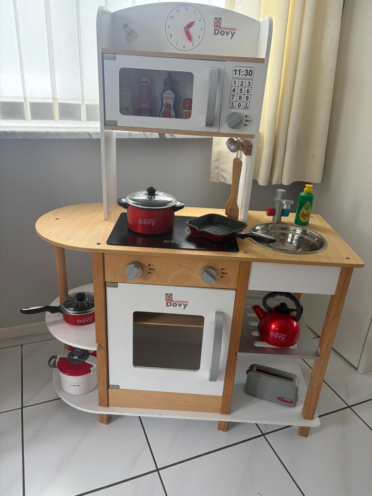 Kinder keuken dovi, Ophalen, Zo goed als nieuw