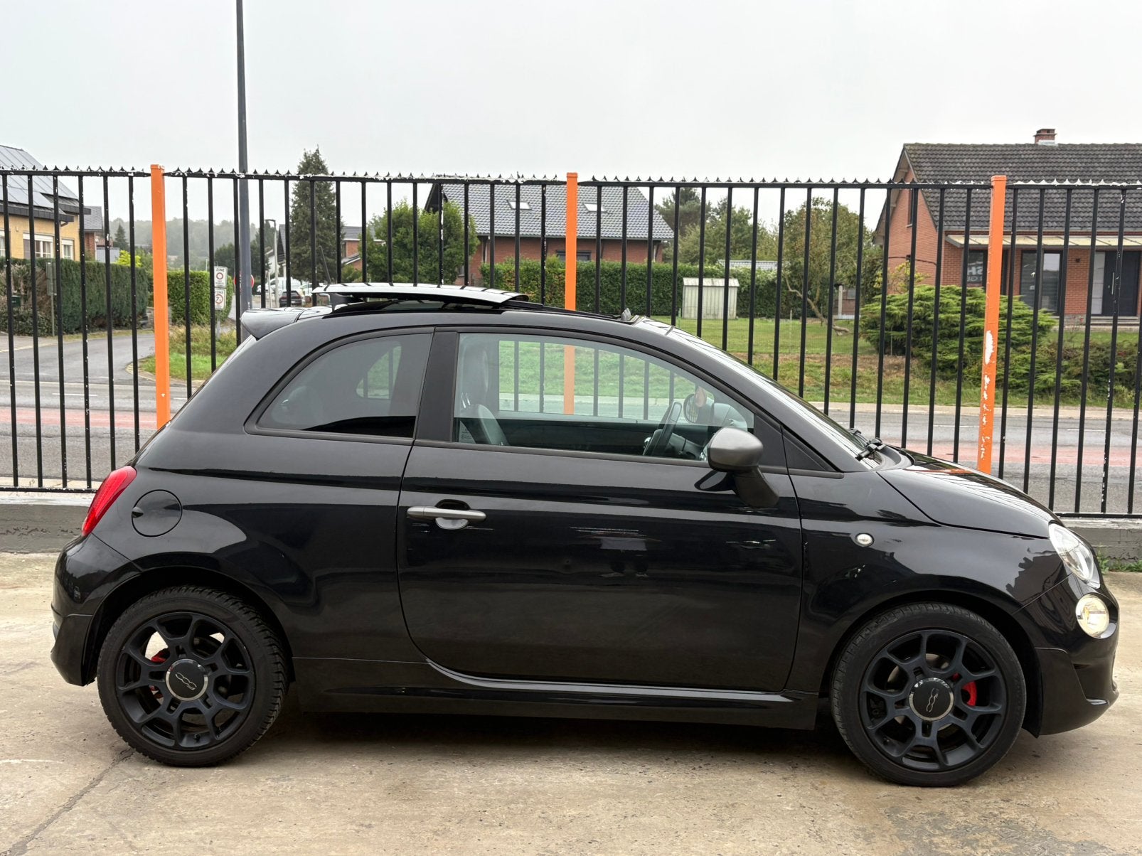FIAT 500s SPORT 0.9 TwinAir 137 000KM CARPASS 2018 EURO 6B, Autos, Cuir, Achat, Euro 6, Entreprise