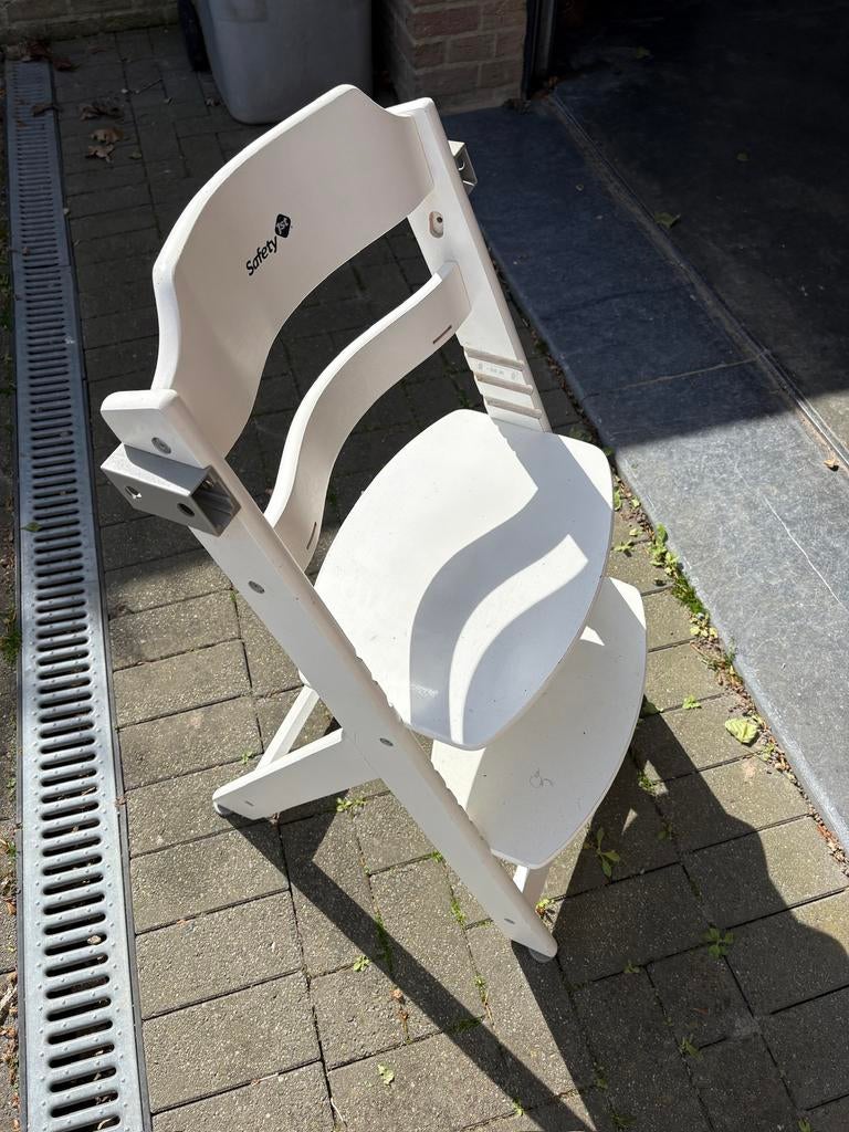 Kinderstoel eettafel, Tuin en Terras, Ophalen, Gebruikt, Hout