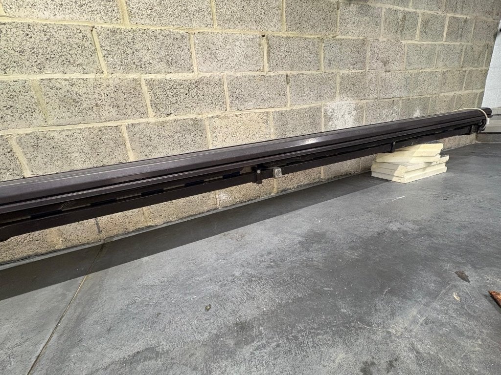 Electrische zonneluifel Harol, Tuin en Terras, Zonneschermen, Ophalen, Gebruikt, Elektrisch, 250 cm tot 450 cm