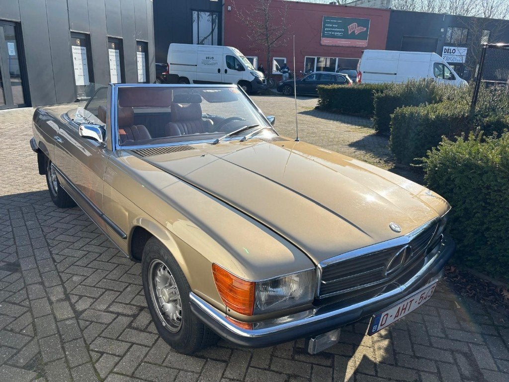 1975 Mercedes 280 SL, Auto's, 4 zetels, Achterwielaandrijving, Overige kleuren, Cabriolet