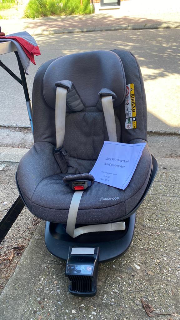 Te koop : autostoel Maxi cosy, Ophalen, Gebruikt