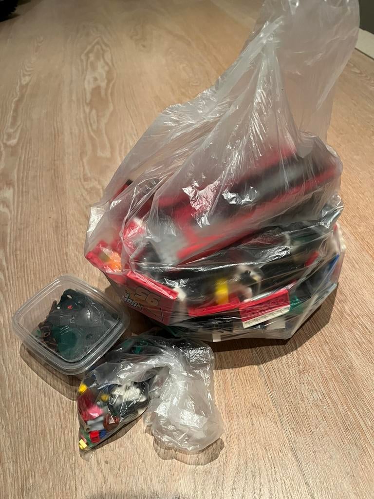 losse lego 3 kg (city, star wars en bouwblokjes), Ophalen, Gebruikt, Losse stenen, Lego