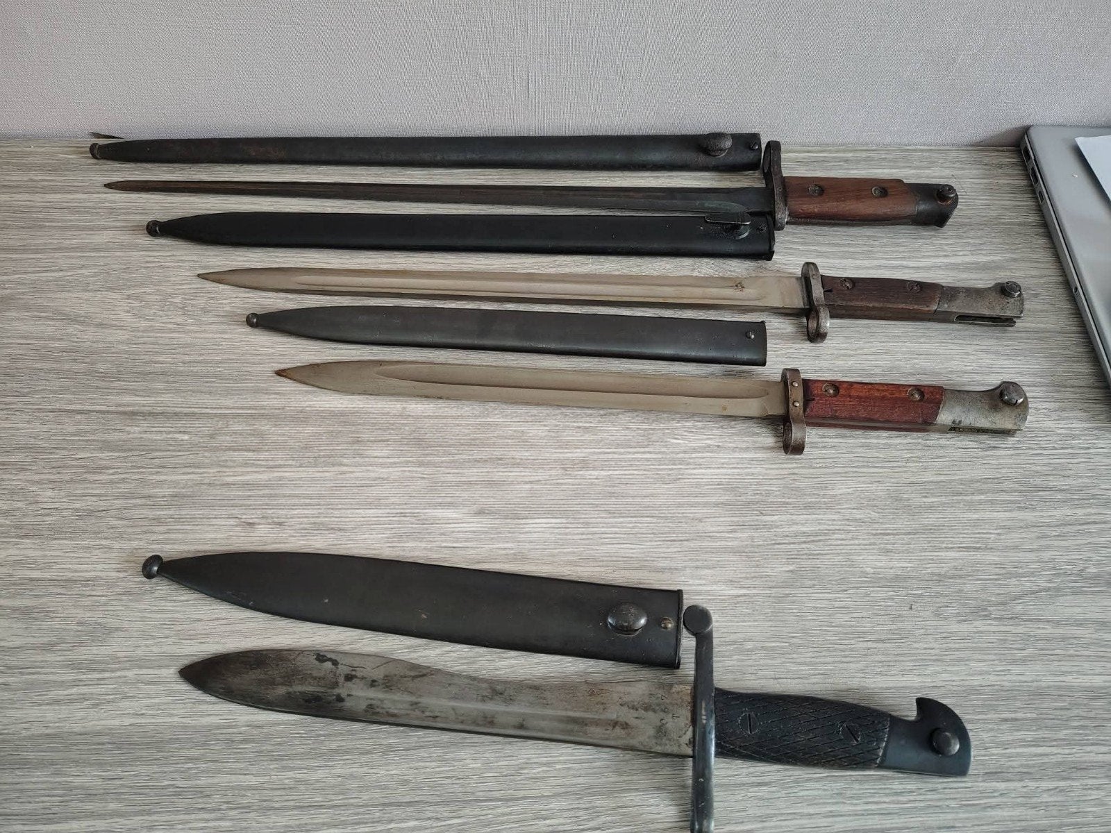 Lot bajonetten, Verzamelen, Militaria | Algemeen, Ophalen of Verzenden