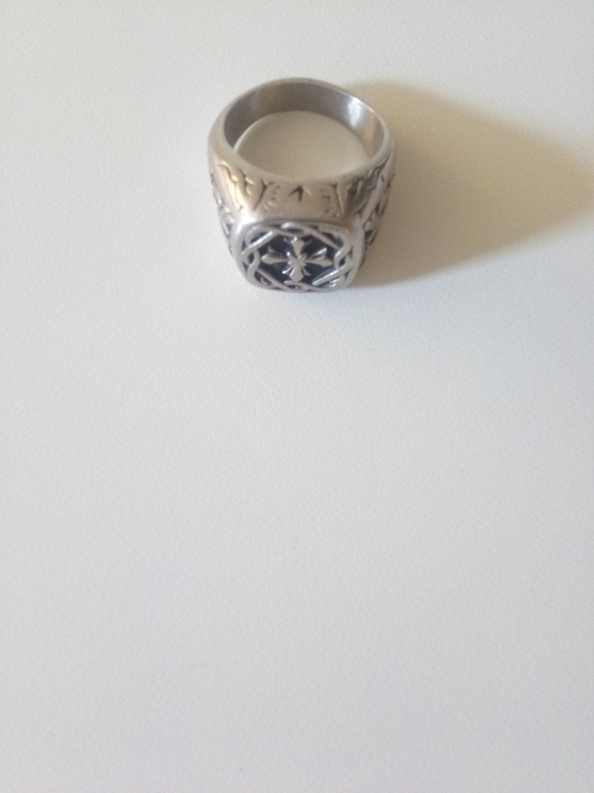 metalen ring, Handtassen en Accessoires, Ringen, Ophalen of Verzenden