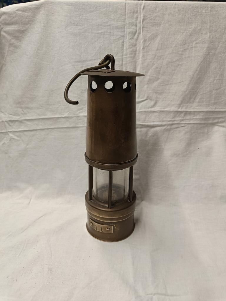Mijnwerkers lamp, Antiek en Kunst, Ophalen